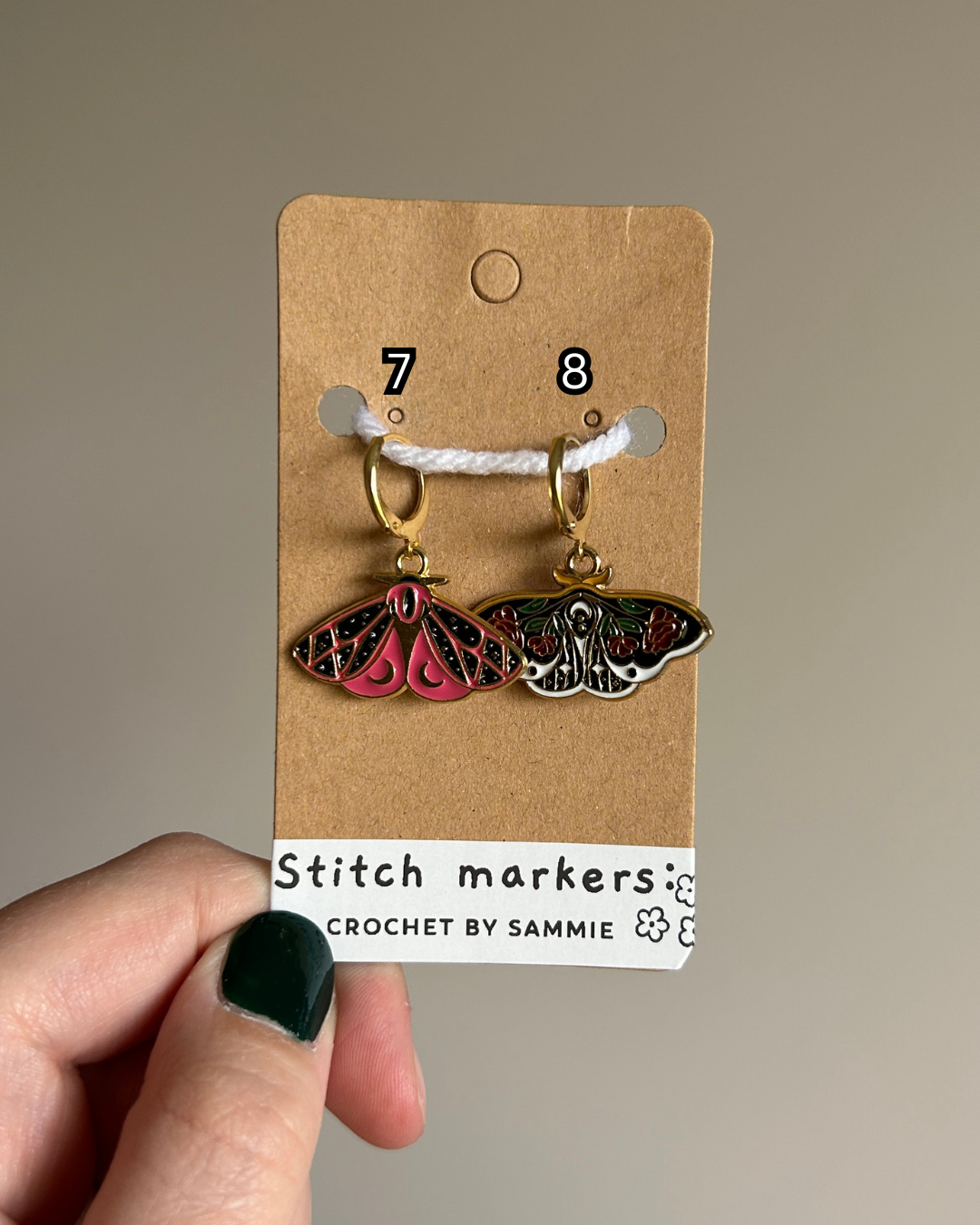 Butterfly/Moth Stitch Markers