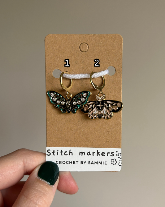 Butterfly/Moth Stitch Markers