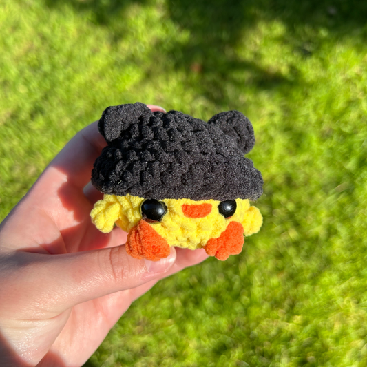 Chicks in Spooky Hats