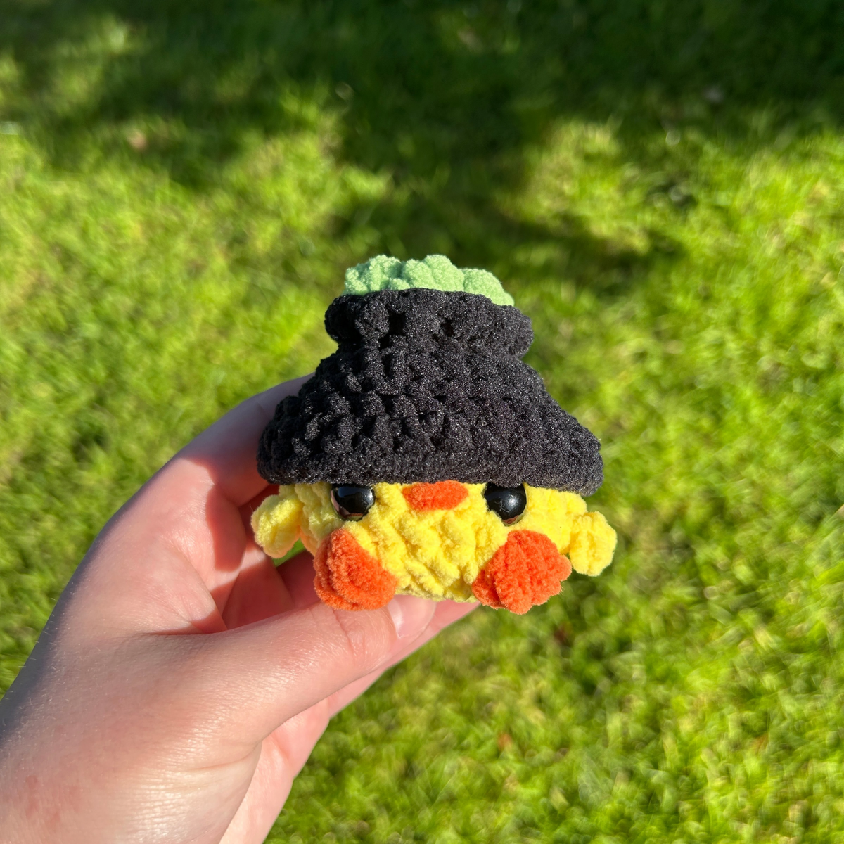 Chicks in Spooky Hats