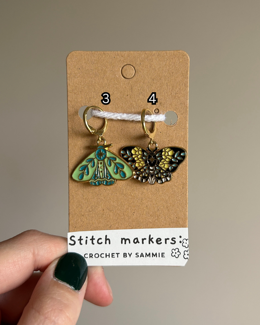 Butterfly/Moth Stitch Markers