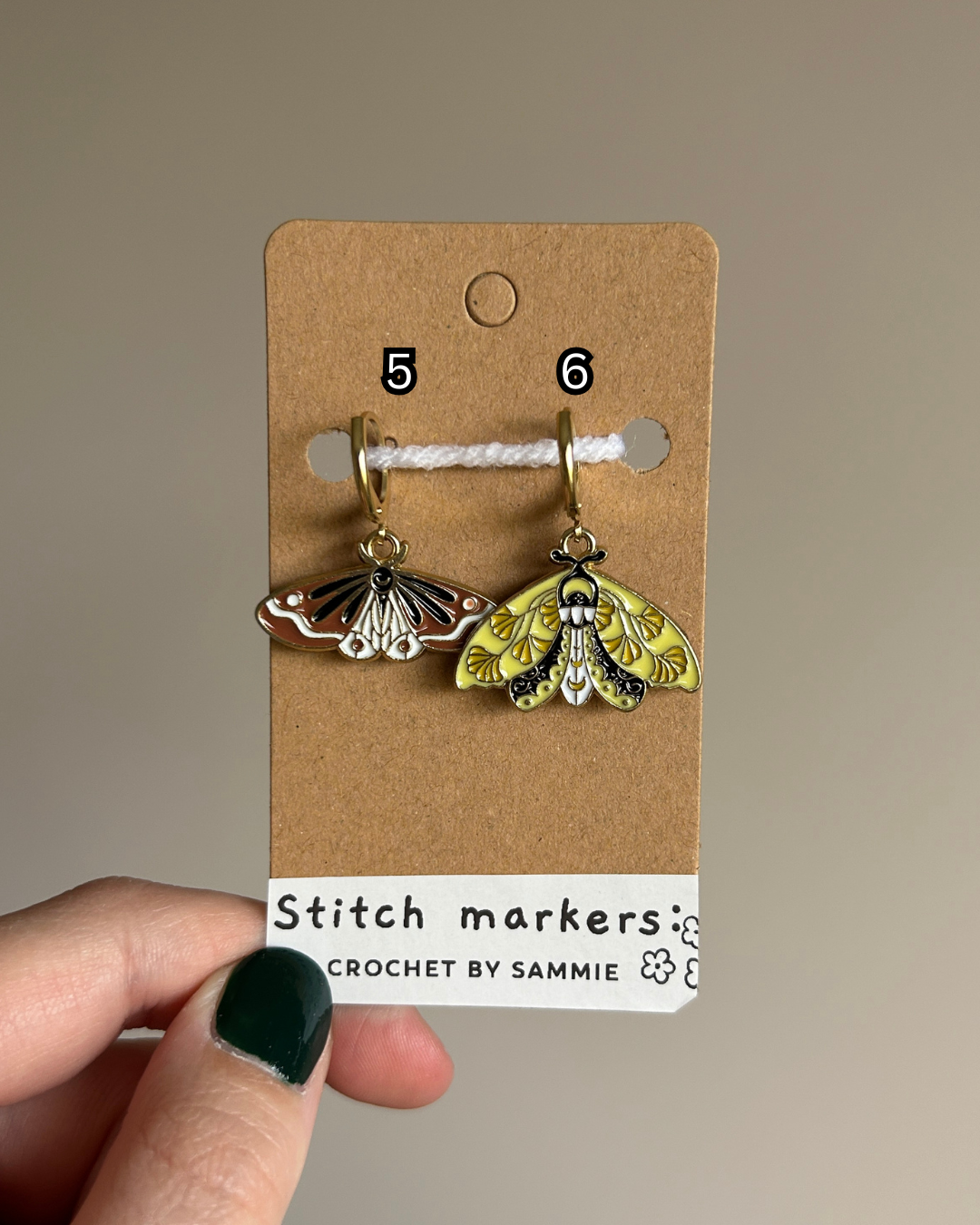 Butterfly/Moth Stitch Markers