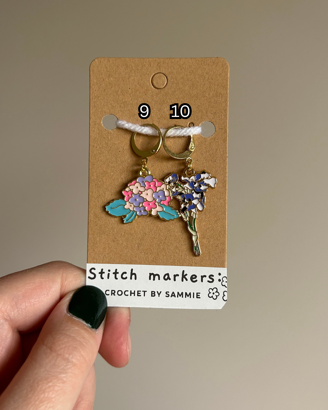 Flower Stitch Markers