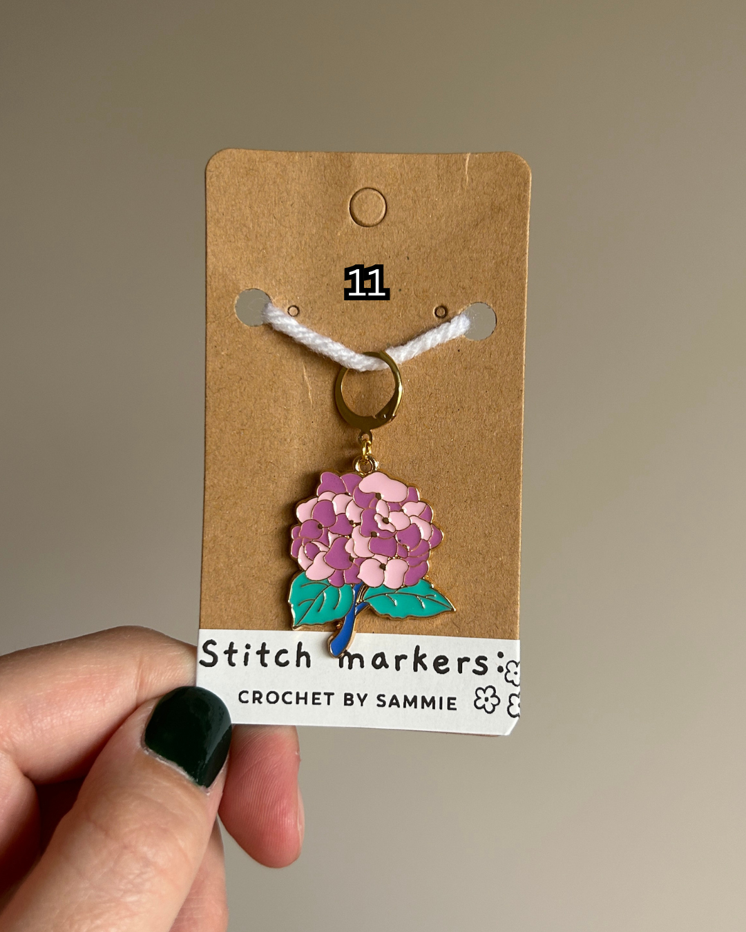Flower Stitch Markers