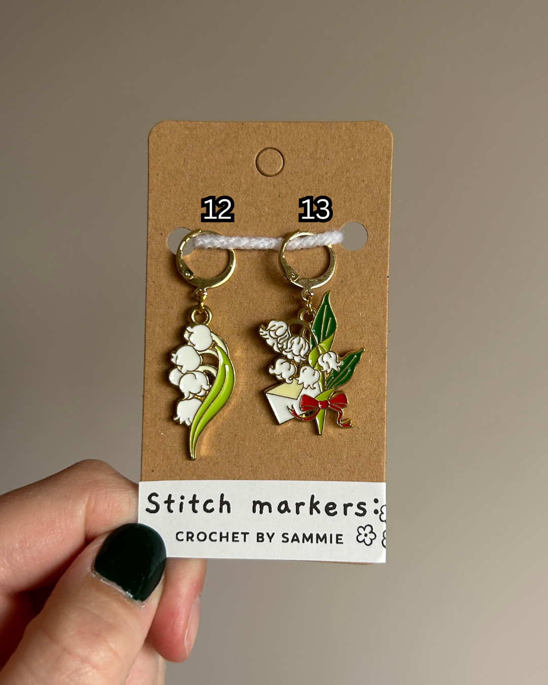 Flower Stitch Markers
