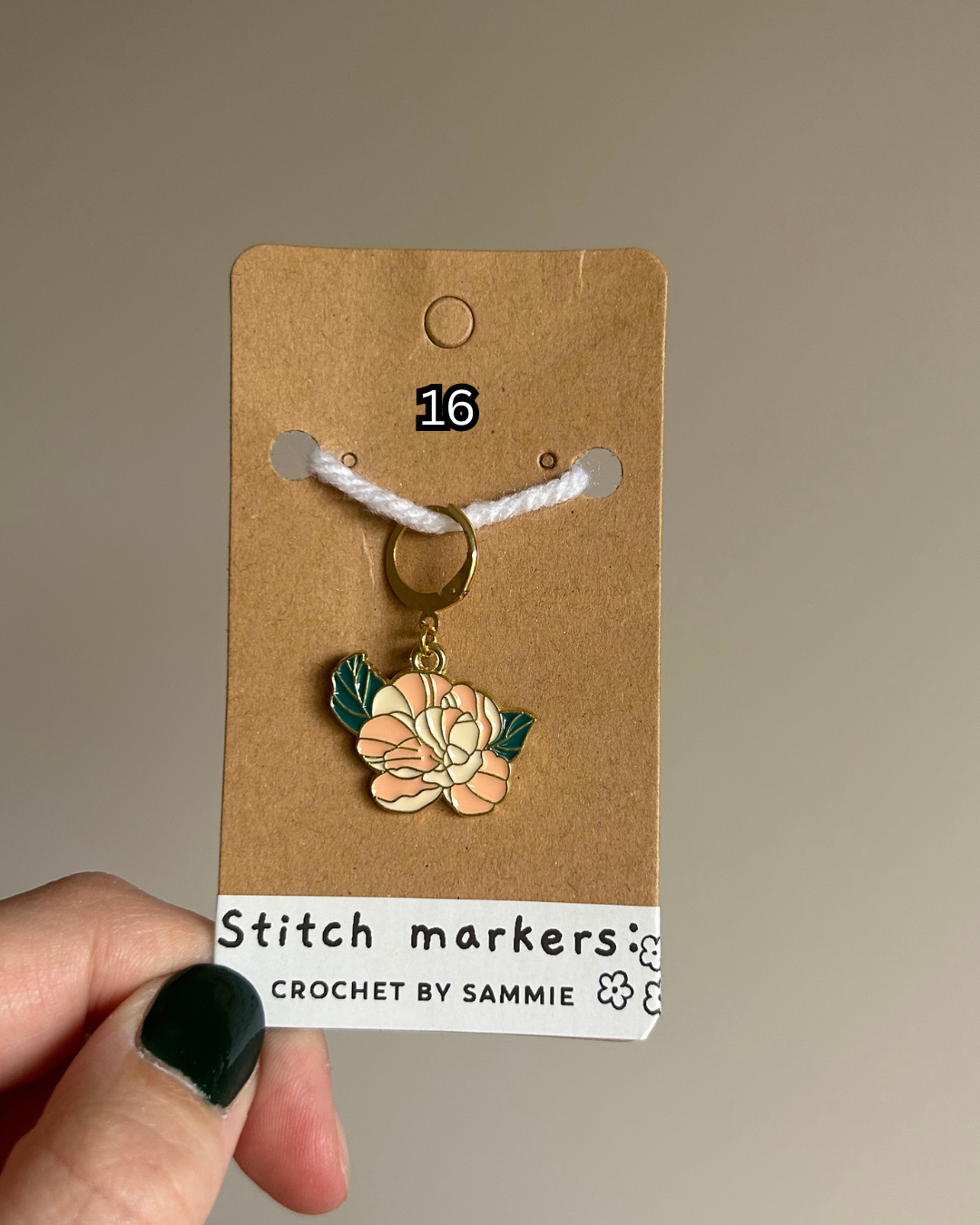 Flower Stitch Markers