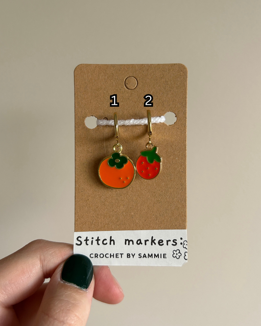 Fruit Stitch Markers