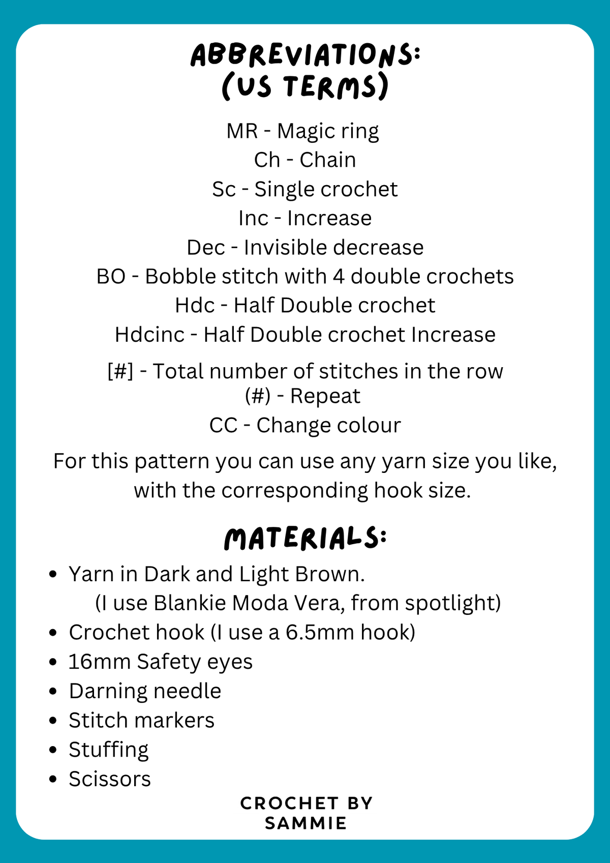 Penny The Platypus Crochet Pattern | PDF Pattern