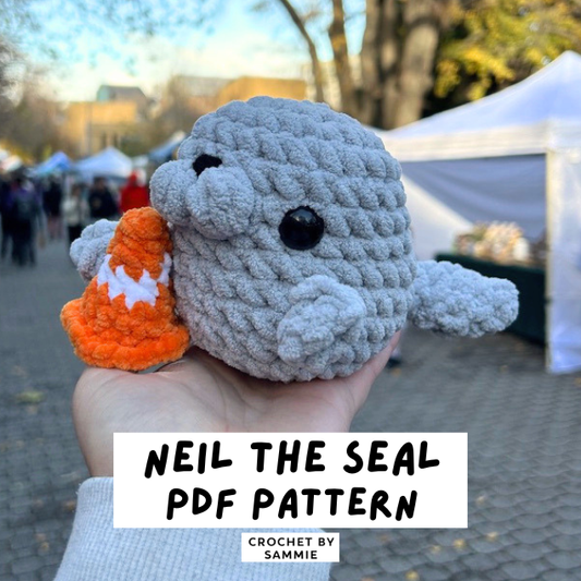 Neil the Seal Crochet Pattern | PDF Pattern