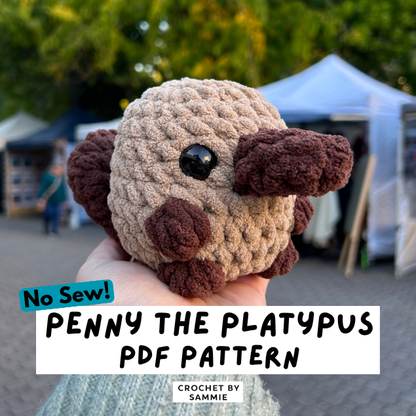 Penny The Platypus Crochet Pattern | PDF Pattern